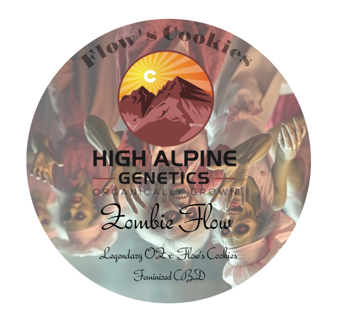 Zombie Flow Feminized Type 3 CBD Seeds (Flow's Cookies Line)