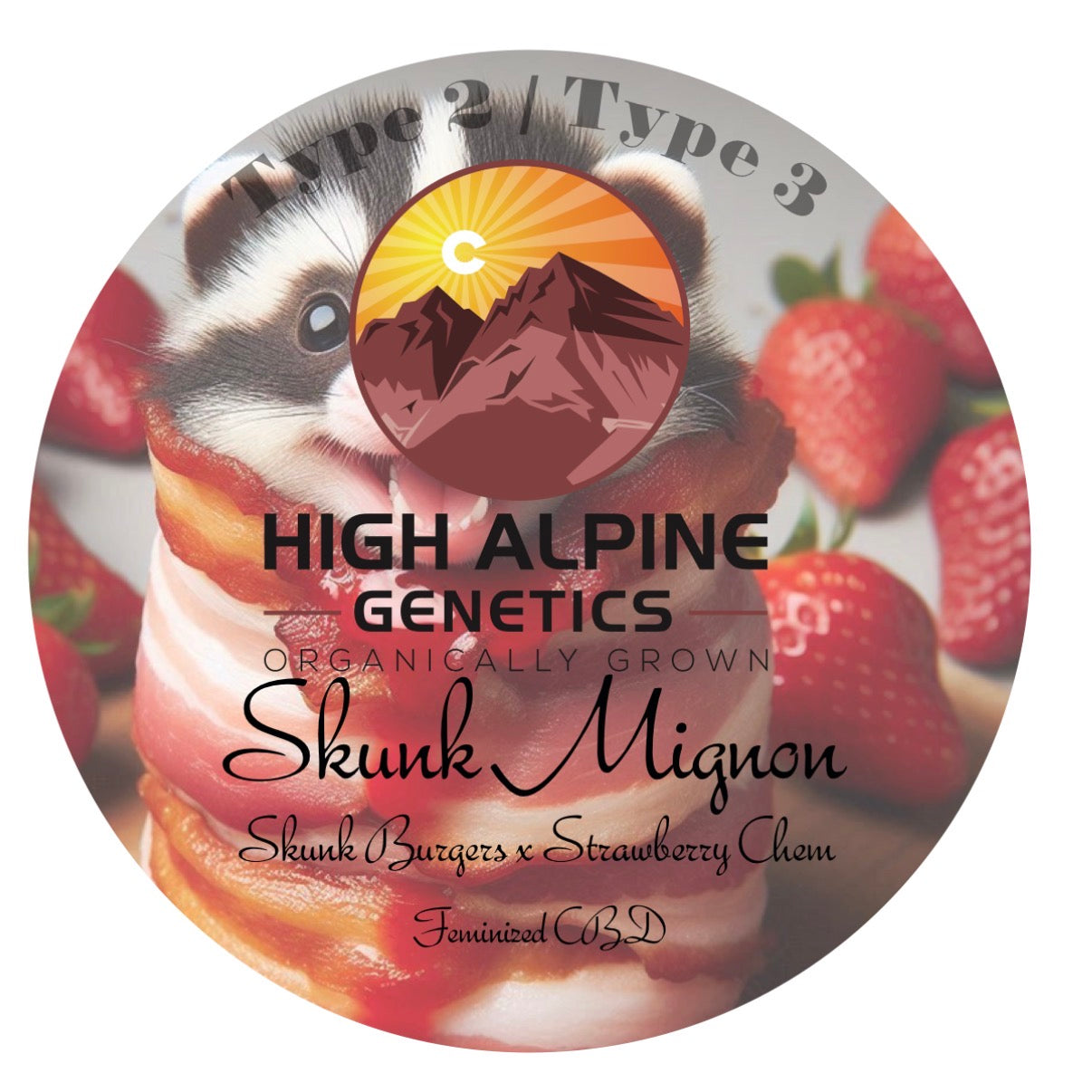 Skunk Mignon 20 Fem seeds (Type 2 Type 3)