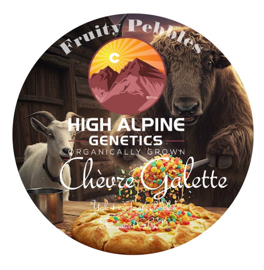 Chèvre Galette Type 3 CBD (Fruity Pebbles Line)