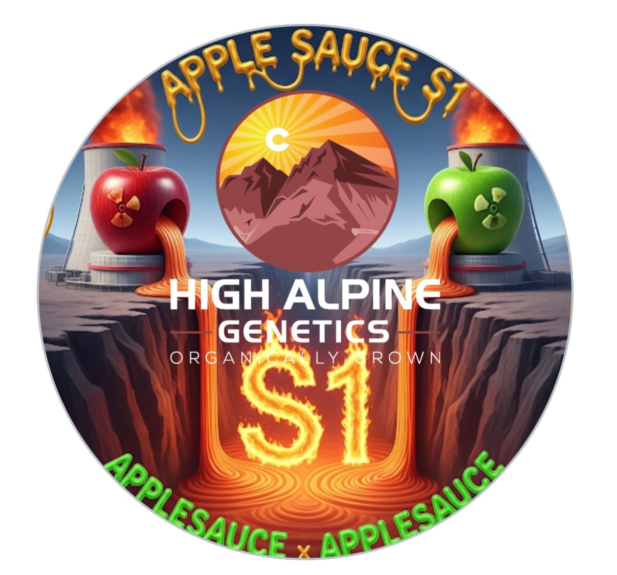 Apple Sauce S1 (Apple Sauce Feminized Type 3 CBD)