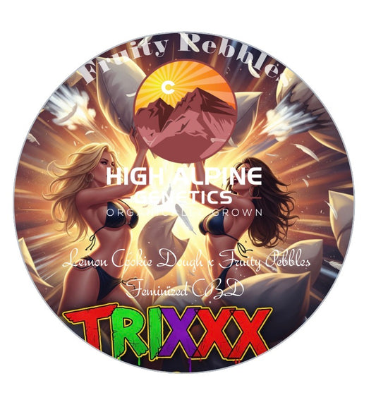 Trixxx  Feminized Type 3 CBD Seeds (Fruity Pebbles Line)