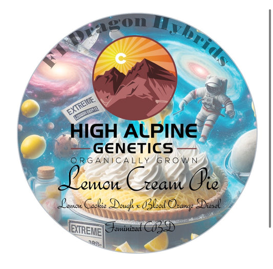 Lemon Cream Pie Feminized Type 3 CBD Seeds  Limited Supply  Not eligible for Monster Mash