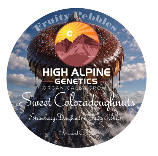 Sweet Coloradoughnut Feminized Type 3 CBD Seeds (Fruity Pebbles Line) Not Available for Monster Mash