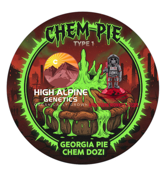 Chem Pie 20 Feminized Seed (Chem Dozi Line Type 1)